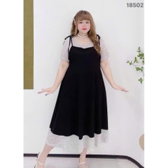 S-0020- 18502--Đầm 2d cột- 00504 D.ĐẠI Tiec Tiệc