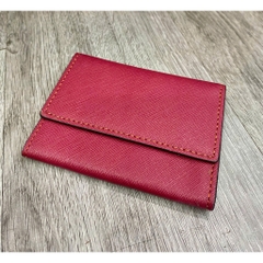 Bóp Ví Card Nút Da Bò xịn trẻ trung, sang trọng- B10