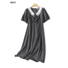 S-0020--18517- Đầm Bi Xám- 00464