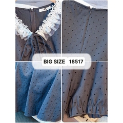 S-0020--18517- Đầm Bi Xám- 00464