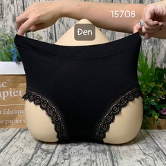 15708 Q.Lót LC lai Ren ĐEN