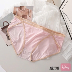 Quần lót chip BIGSIZE Quảng Châu lưng thấp chất đẹp co giãn - 18138 HỒNG