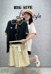 Quần short BIGSIZE TTB chất co giãn nhiều - 17321 - KEM