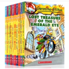 Geronimo Stilton 10 quyển (1-10, có link audio)