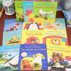 . Usborne phonics readers (12 quyển + Mp3)