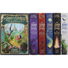 The Land of Stories Series Collection Deluxe Boxset (Sách nhập) – 6 cuốn + File Mp3