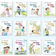 One story a day Delightful, Educational (Sách nhập) – Level 3 – 12 quyển + File MP3