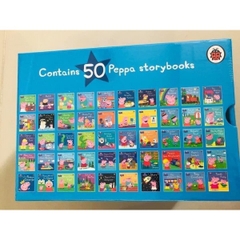 Peppa Pig bộ hộp xanh, (Sách nhập) – 50 quyển + File nghe MP3
