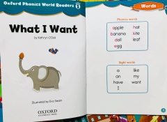 Oxford phonics world readers – 15 quyển + CD
