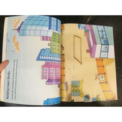 Sách dính dán – Usborne Sticker Book – Building sites