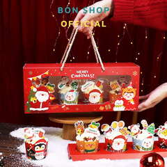 Hộp Cupcake Noel 4 Bánh