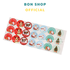 Tem Dán (Sticker) chủ đề Noel