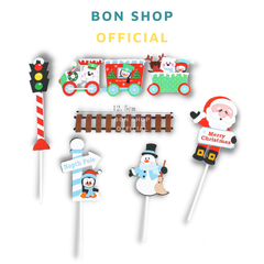 SET Topper Giấy Chủ Đề Noel