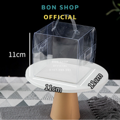 Hộp Mica Đựng Bánh Kem Mini