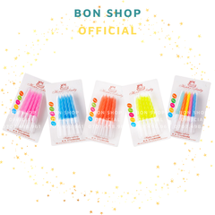 Nến Trơn Màu Pastel SET 10C