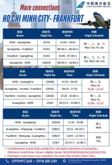 China Southern Airlines Tăng Chuyến Đi Frankfurt 2026