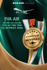 EVA Air được vinh danh tại SKYTRAX 2026