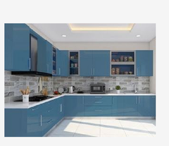 Tủ bếp gỗ MDF phong cách hiện đại - Nội thất lắp ráp Viễn Đông ADV