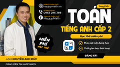 Học Bằng Tiếng Anh - Toán Cấp 2