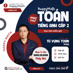 Toán Tiếng Anh Cấp 2