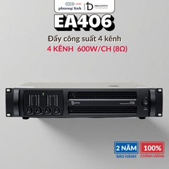 Cục Đẩy Công Suất DBacoustic EA406 4 Kênh Class D Siêu Mạnh