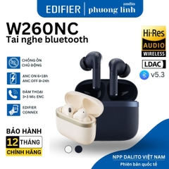 Tai nghe Bluetooth True Wireless Edifier W260NC - BH 12 tháng