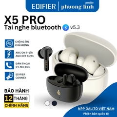 EDIFIER X5 PRO Tai nghe bluetooth chống ồn chủ động - BH 12 tháng
