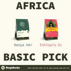 Africa Pick Combo: Kenya AA Plus Mt. Kenya Washed & Ethiopia Oromia Buku Abel G1 Natural