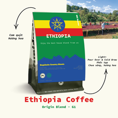 Heirloom Ethiopia Coffee - Country Blend Series - Stupiducks Specilaty Coffee (SSC)