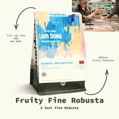 Việt Nam Fine Robusta Lâm Đồng Fruity Yeast Natural - Stupiducks Specialty Coffee (SSC Roaster)