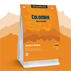 Arabica Castillo Colombia Huila Volcano Supremo Sc 17/18 Washed - Stupiducks Specialty Coffee