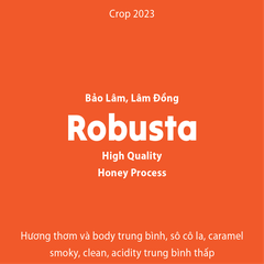 Robusta Bảo Lâm, Lâm Đồng Honey Process ( Chất lượng cao) - Khanh An Coffee Company