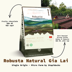 Việt Nam Robusta Chư Păh, Gia Lai Natural Process - Stupiducks Specialty Coffee (SSC)