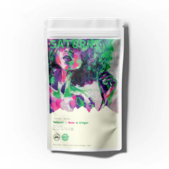 Green Of Saturni Flowers & Ginger ( Saturday) - Stupiducks Specialty Coffee ( SSC Roaster)