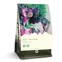 Green Of Saturni Flowers & Ginger ( Saturday) - Stupiducks Specialty Coffee ( SSC Roaster)