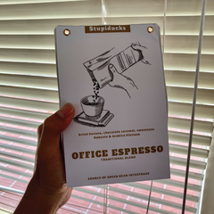 Cà Phê Pha Máy Espresso Office ( Robusta & Arabica) - Stupiducks Specialty Coffee