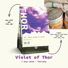 Violet of Thor Jasmine & Strawberry ( Thursday) - Stupiducks Specialty Coffee ( SSC Roaster)