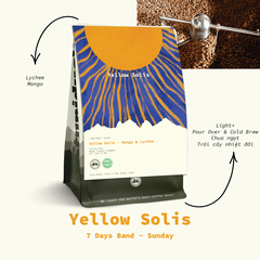 Yellow Solis Mango & Lychee ( Sunday) - Stupiducks Specialty Coffee ( SSC Roaster)