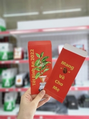 Bao lì xì cà phê Tết Bình An 2022 