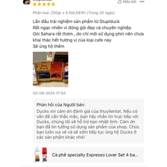 Espresso Lover: Set 4 Túi Espresso Roasted - Stupiducks Specialty Coffee (SSC)