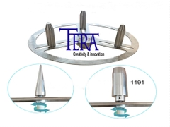 Máy sấy UV băng tải tròn, Máy sấy UV cho chai lọ Mỹ Phẩm