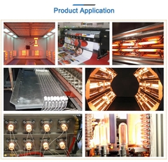 Bóng đèn sấy Hồng Ngoại Kim 400mm