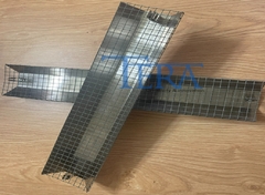 Máng Inox cho bóng đèn sấy Hồng Ngoại chiều dài 350mm