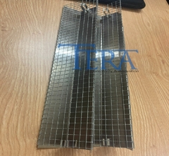 Máng Inox cho bóng đèn sấy Hồng Ngoại chiều dài 350mm