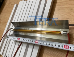 Máng Inox cho bóng đèn sấy Hồng Ngoại chiều dài 350mm