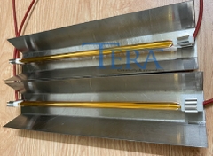 Máng Inox cho bóng đèn sấy Hồng Ngoại chiều dài 350mm