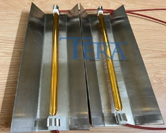 Máng Inox cho bóng đèn sấy Hồng Ngoại chiều dài 350mm