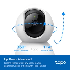 Camera wifi TP-Link Tapo C200 TC70 Hàng chính hãng quay quét 360độ