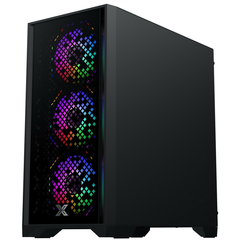 Vỏ Case Máy Tính XIGMATEK NYX II 3GF Gaming M- ATX, Kèm 3 Fan XIGMATEK G20F