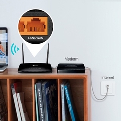 Bộ Phát Router Wi-Fi TP-Link TL-MR6400 Chuẩn N Dùng Sim 4G LTE 300Mbps